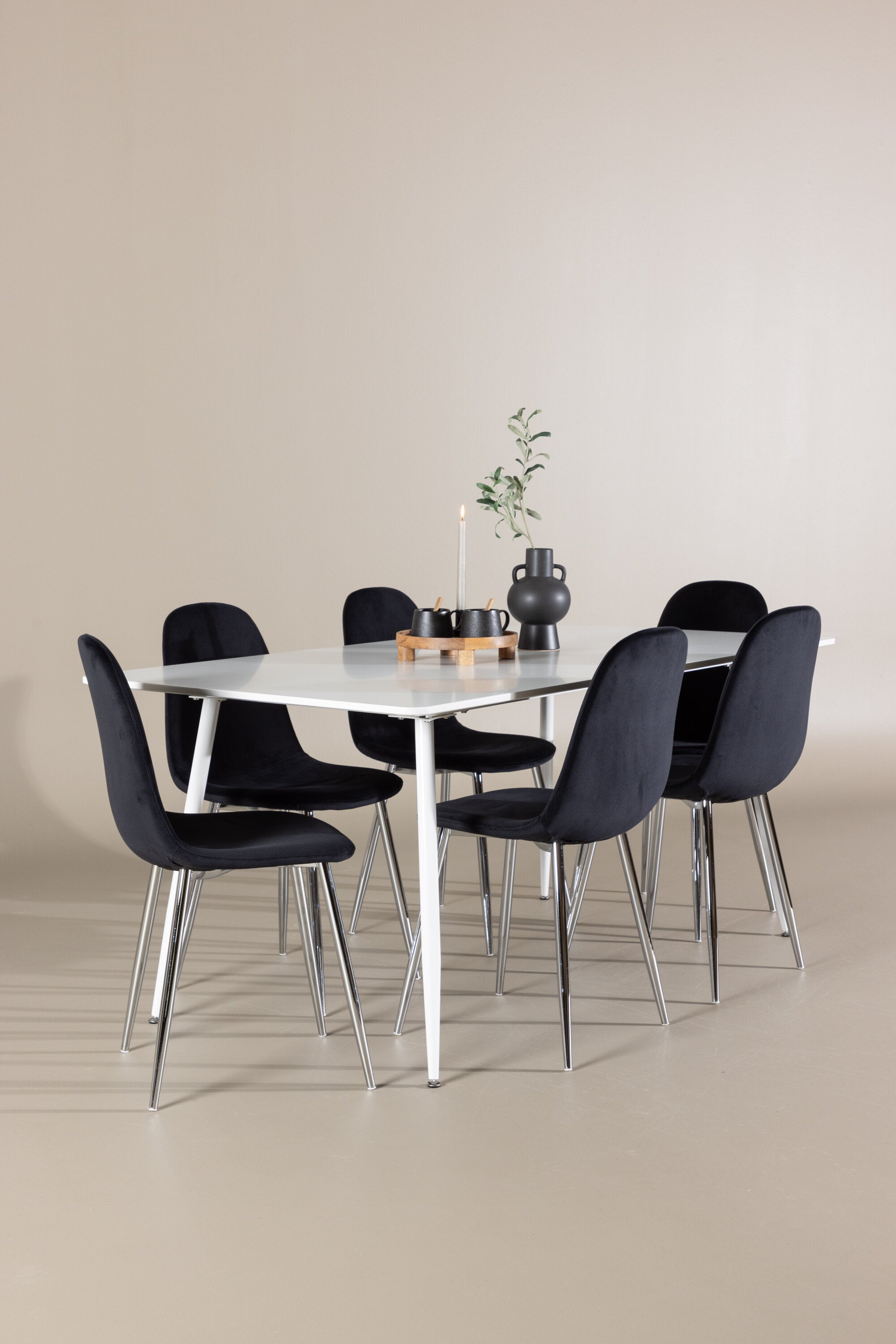 Silar Matbord med Polar Matstol-GR Dining Set-Venture Home-peaceofhome.se