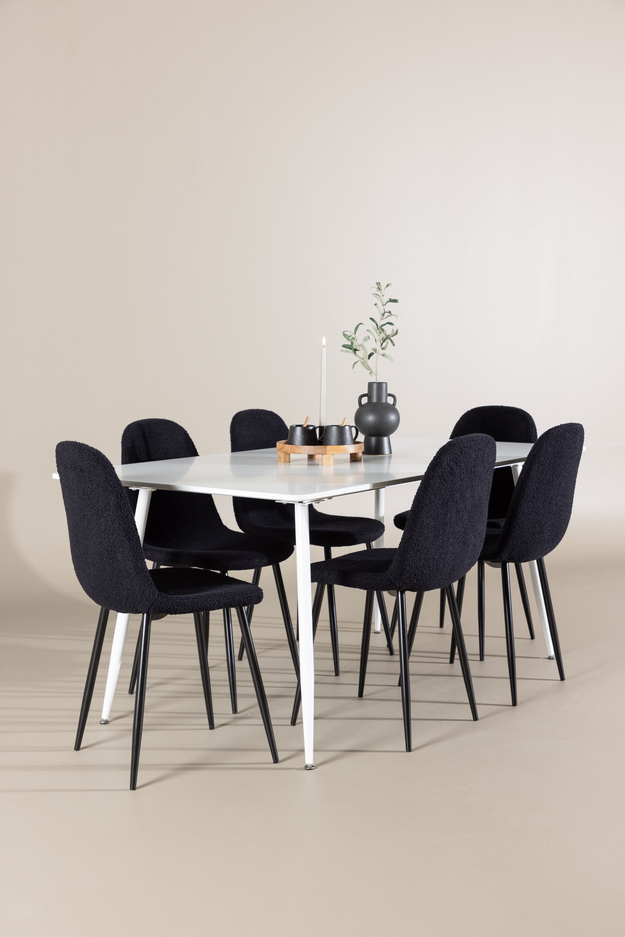 Silar Matbord med Polar Matstol-GR Dining Set-Venture Home-peaceofhome.se