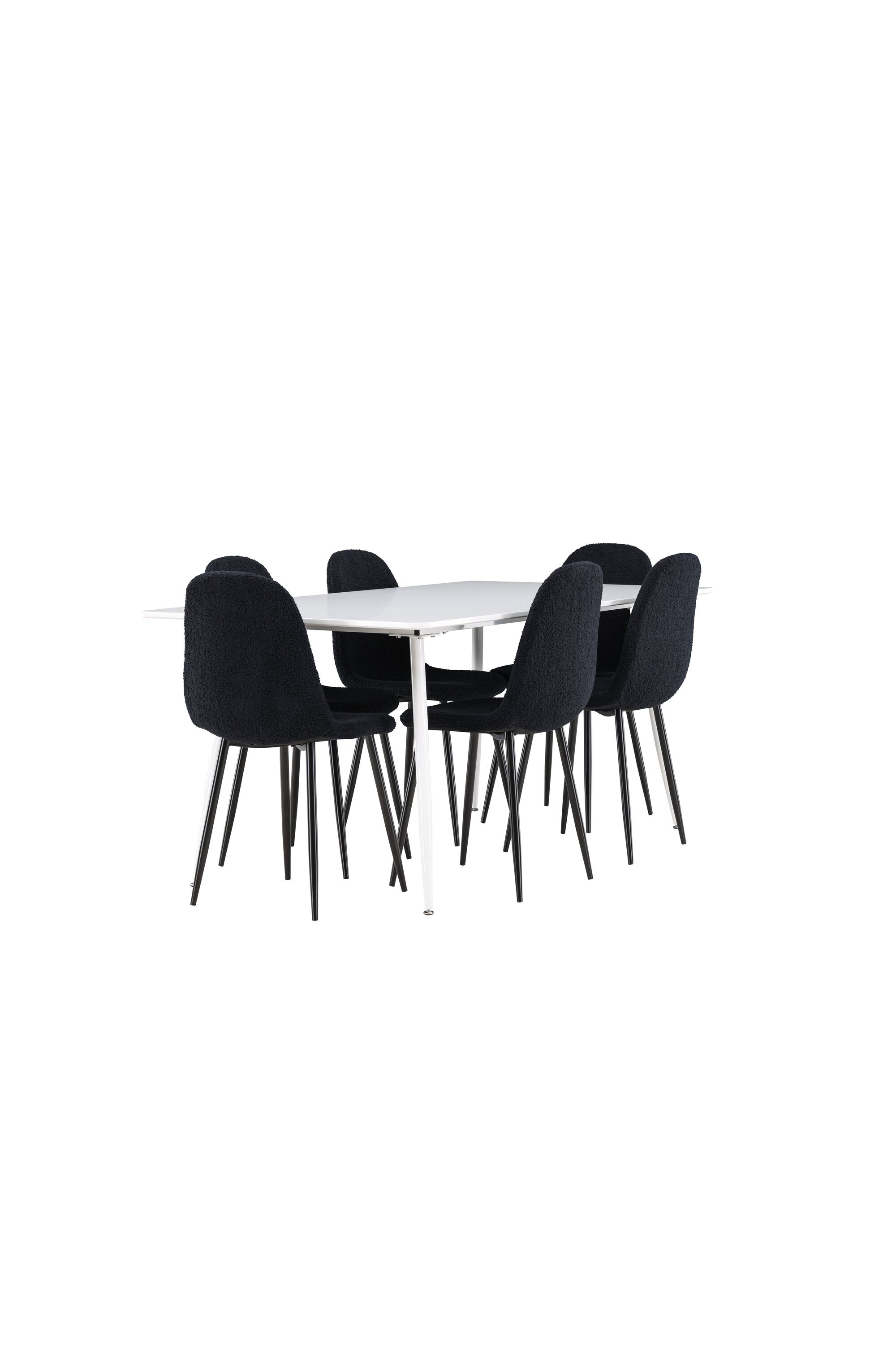 Silar Matbord med Polar Matstol-GR Dining Set-Venture Home-peaceofhome.se