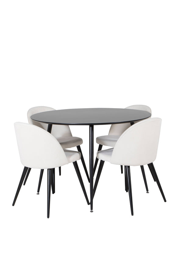 Silar Rund Matgrupp-GR Dining Set-Venture Home-peaceofhome.se