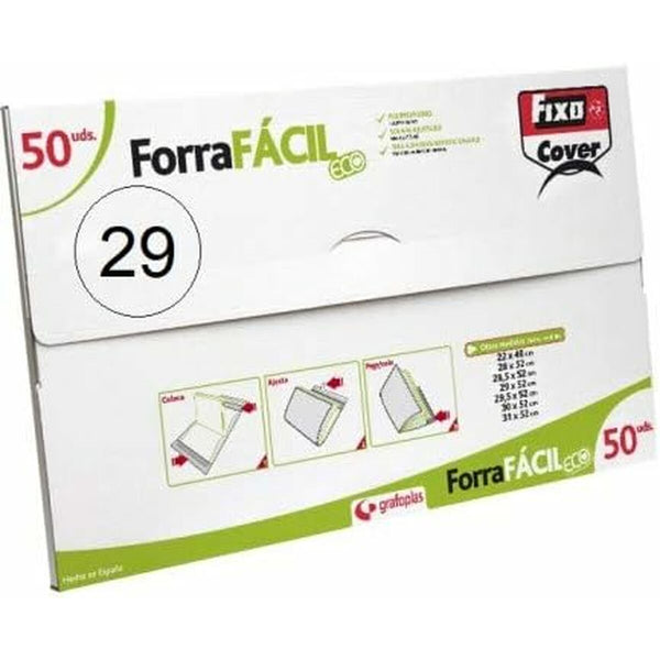 Självhäftande bokomslag Fixo-Kontor och Kontorsmaterial, Kontorsmaterial-Fixo-peaceofhome.se