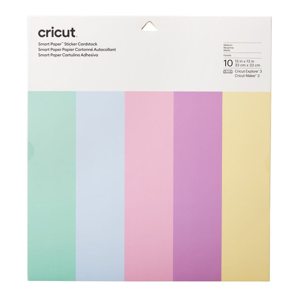 Självhäftande kartong för skärplotter Cricut Smrt Multicolour (10 antal)-Hem och matlagning, Sömnad och hantverk-Cricut-peaceofhome.se