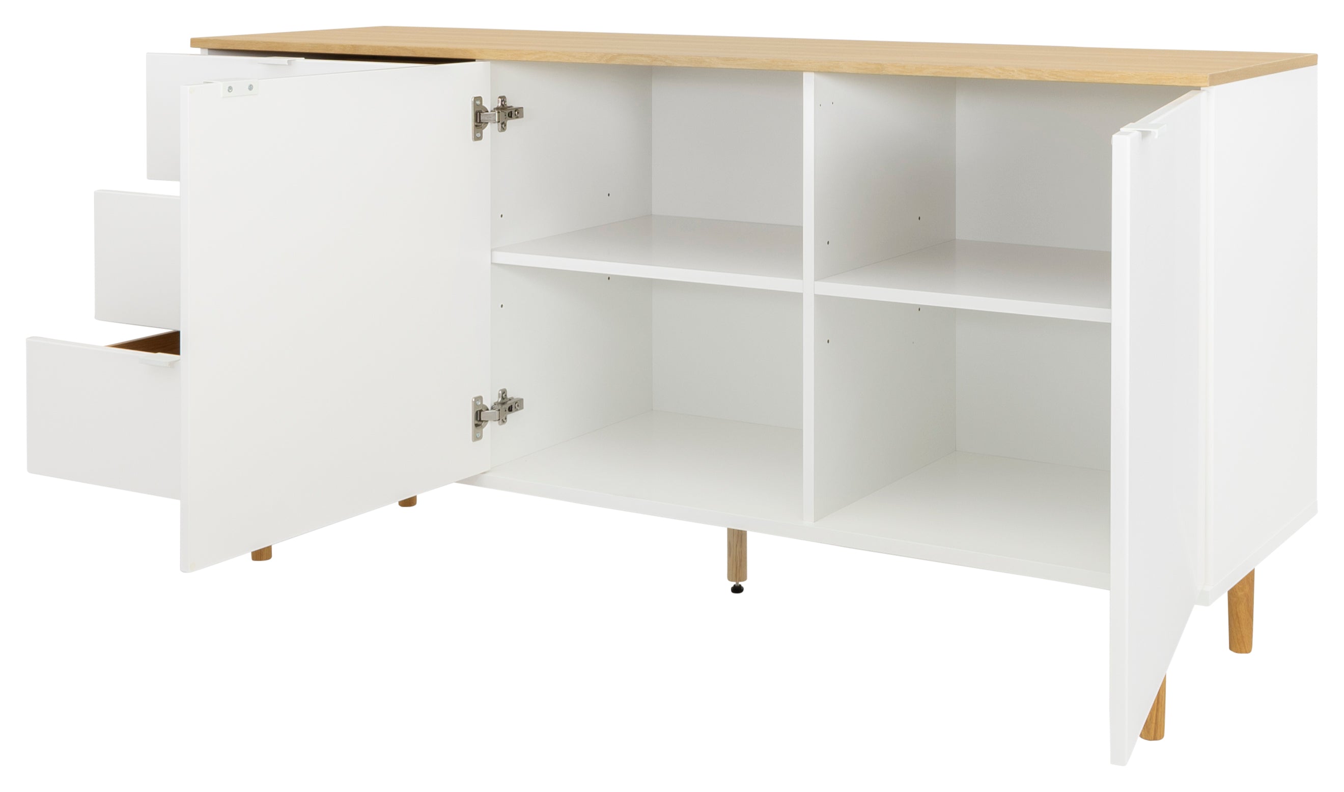 Skagen Sideboard 3 lådor, 2 dörrar-Förvaringsmöbler-Tenzo-peaceofhome.se