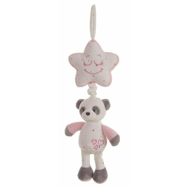Skallra med musik Baby Panda 35 cm Stjärna Rosa-Bebis, Leksaker för småbarn-BigBuy Fun-peaceofhome.se