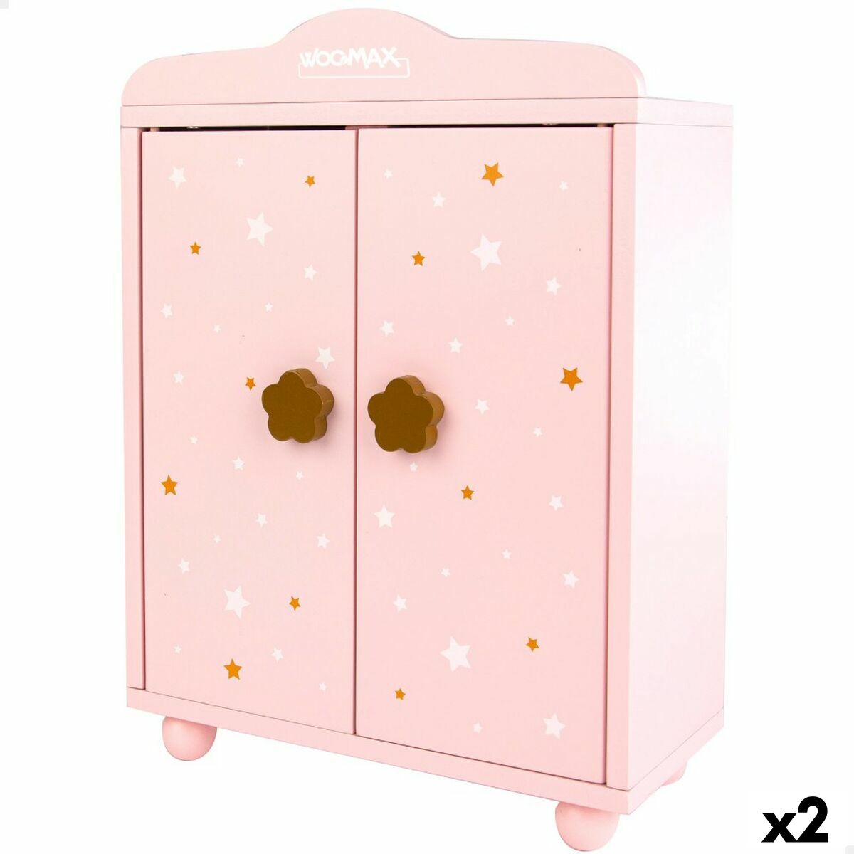 Skåp Woomax Dockor Rosa-Leksaker och spel, Dockor och tillbehör-Woomax-peaceofhome.se