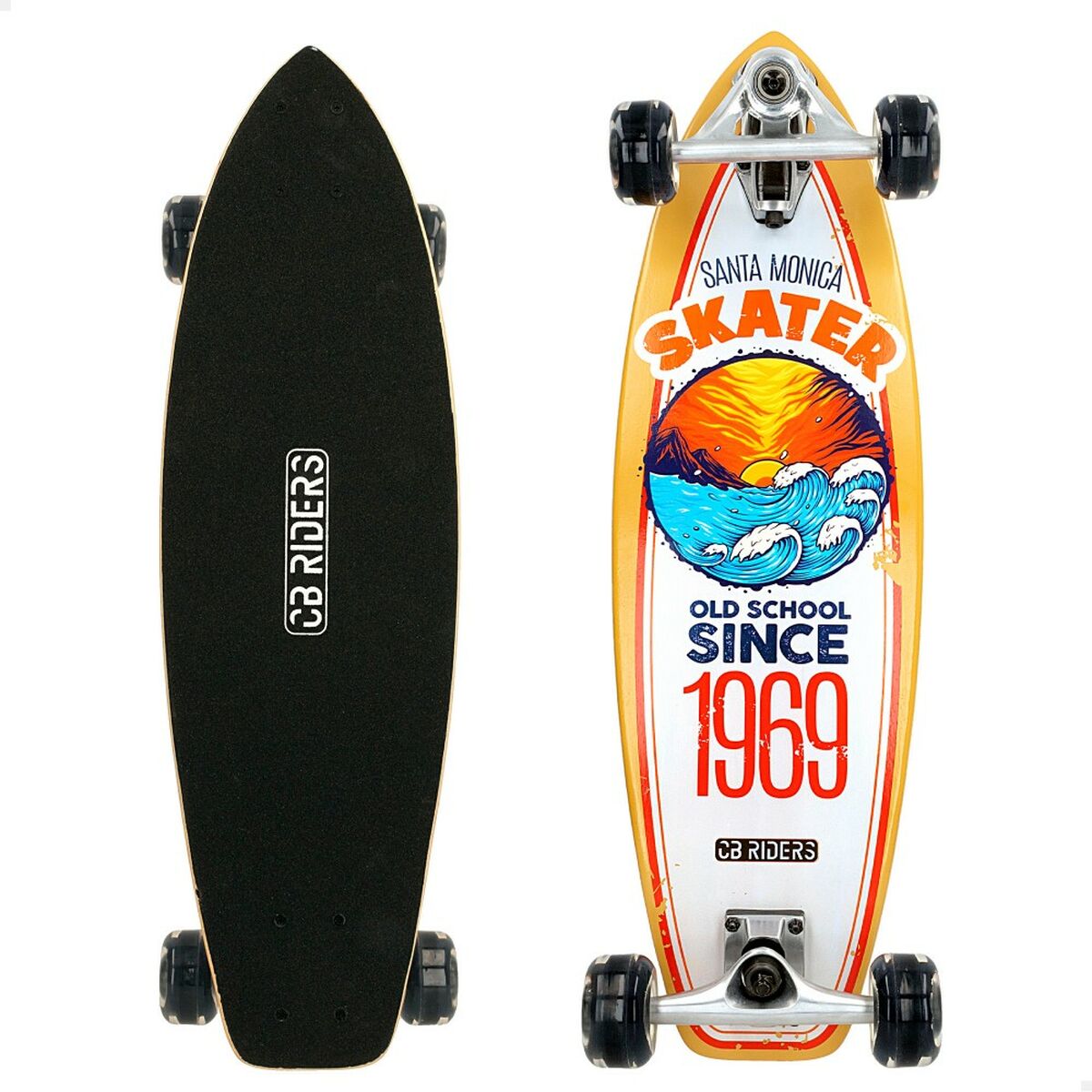 Skateboard Colorbaby 1969 surfero (2 antal)-Leksaker och spel, Sport och utomhus-Colorbaby-peaceofhome.se