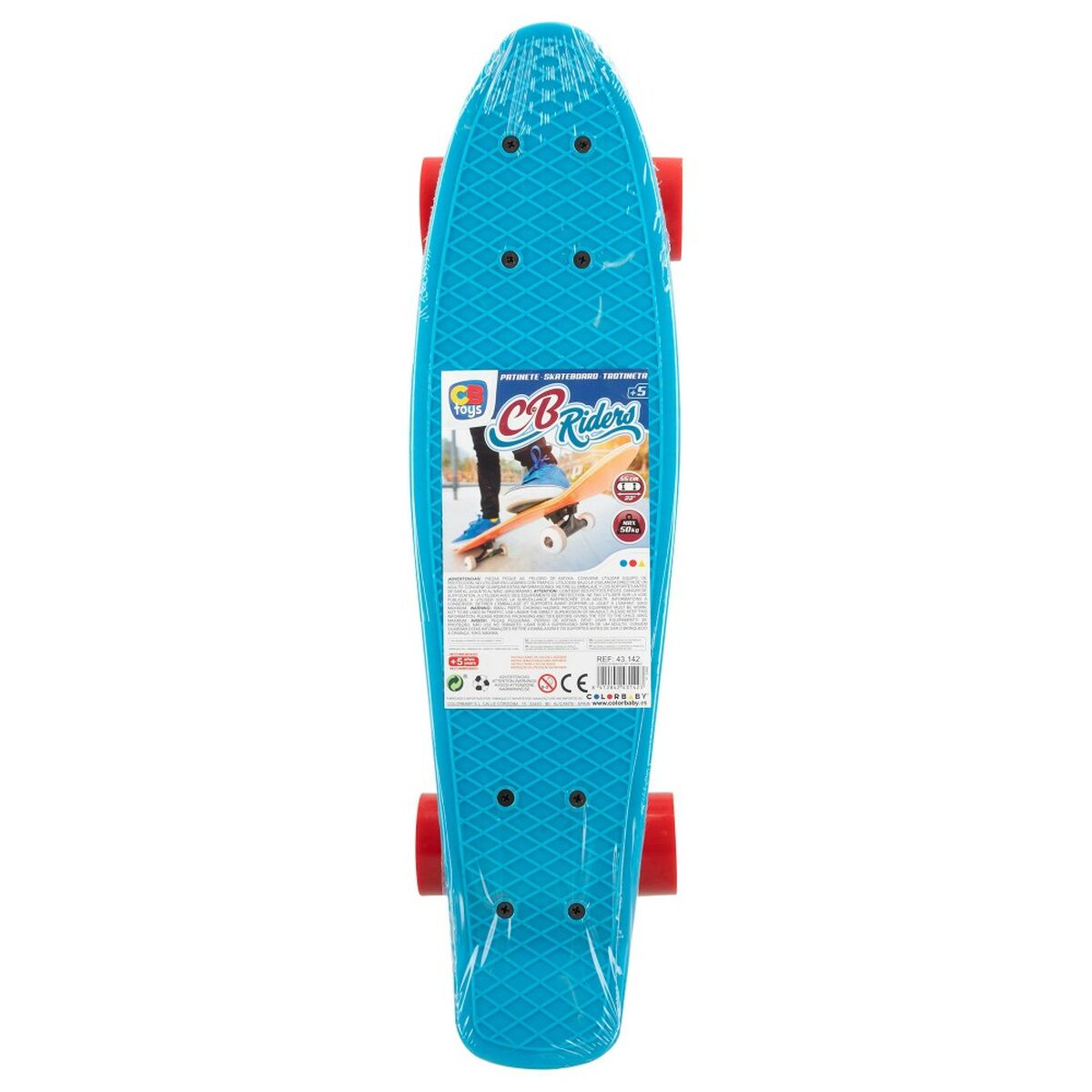 Skateboard Colorbaby (6 antal)-Leksaker och spel, Sport och utomhus-Colorbaby-peaceofhome.se