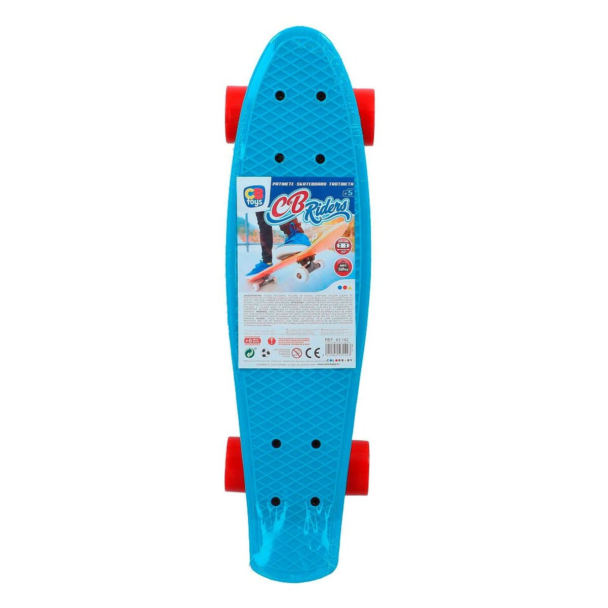 Skateboard Colorbaby Blå (6 antal)-Leksaker och spel, Sport och utomhus-Colorbaby-peaceofhome.se