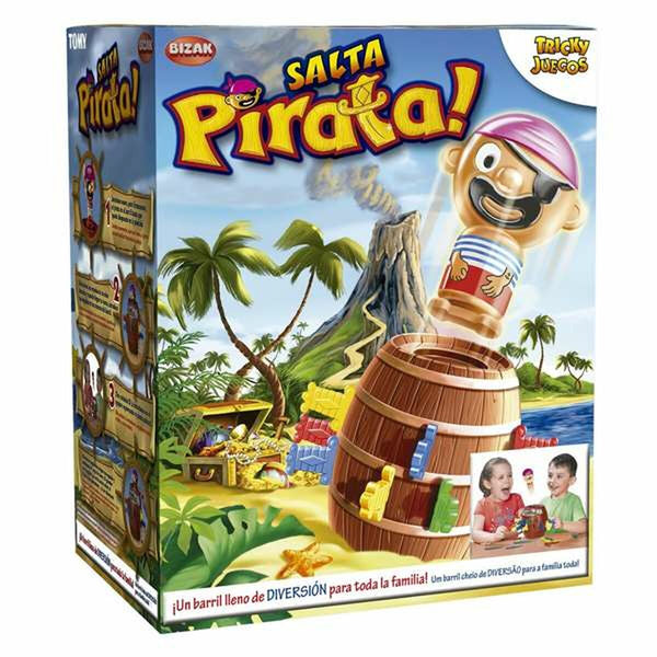 Skicklighetsspel Bizak Salta Pirata-Leksaker och spel, Spel och tillbehör-Bizak-peaceofhome.se