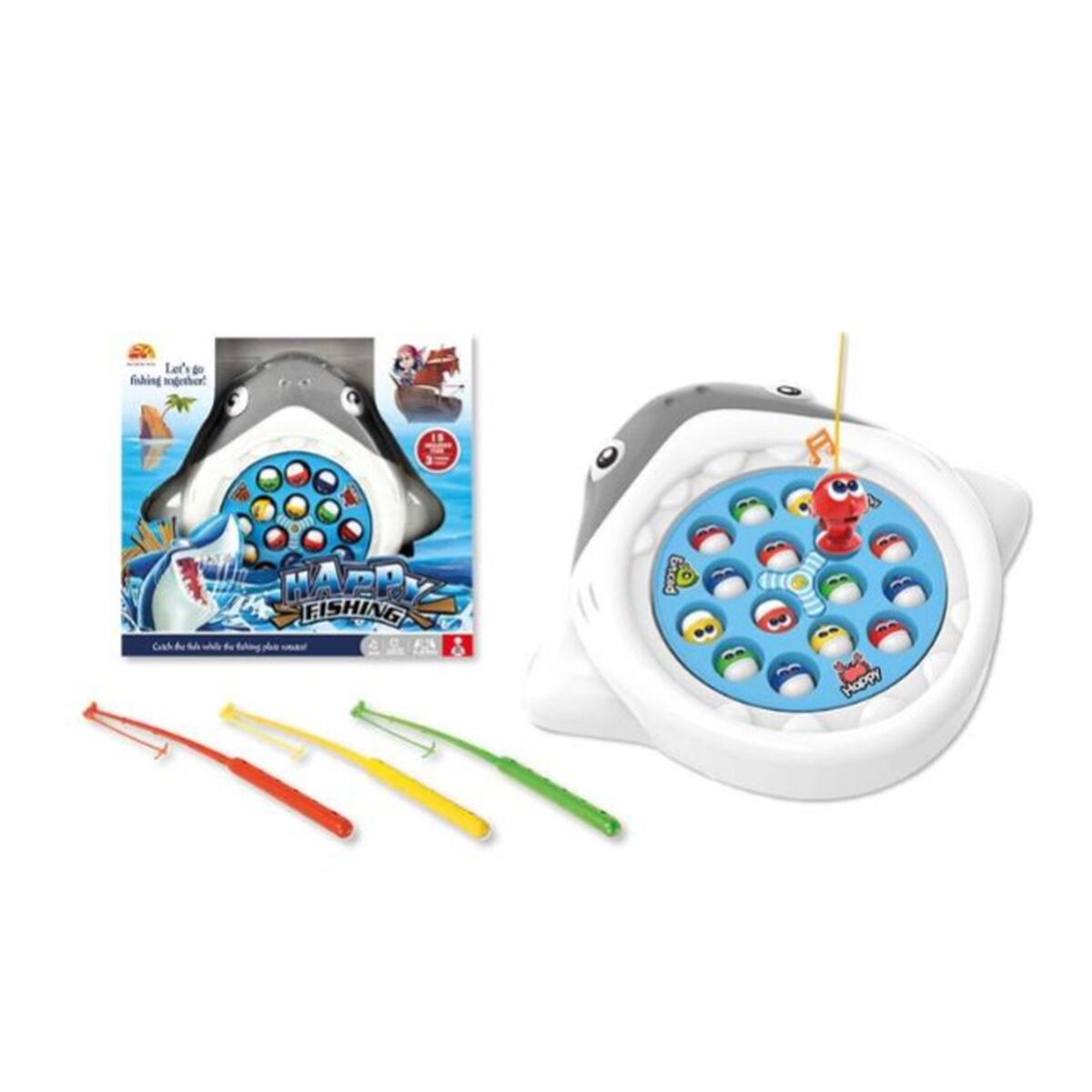 Skicklighetsspel Haj-Leksaker och spel, Spel och tillbehör-BigBuy Kids-peaceofhome.se