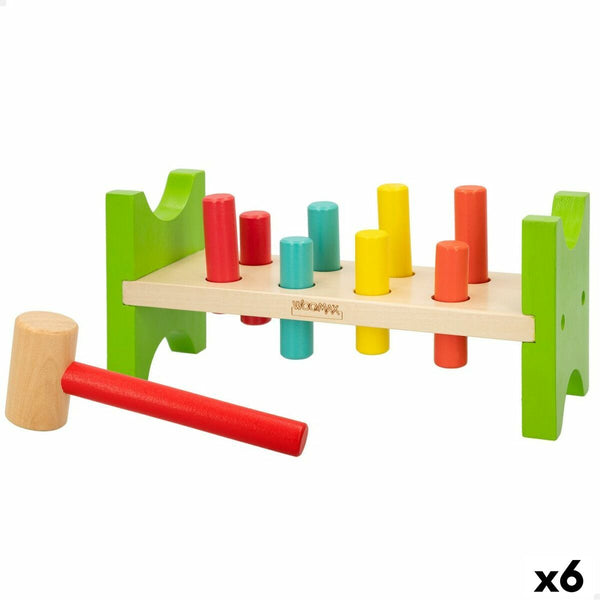 Skicklighetsspel Woomax 10 Delar 26 x 12 x 9 cm (6 antal)-Bebis, Leksaker för småbarn-Woomax-peaceofhome.se
