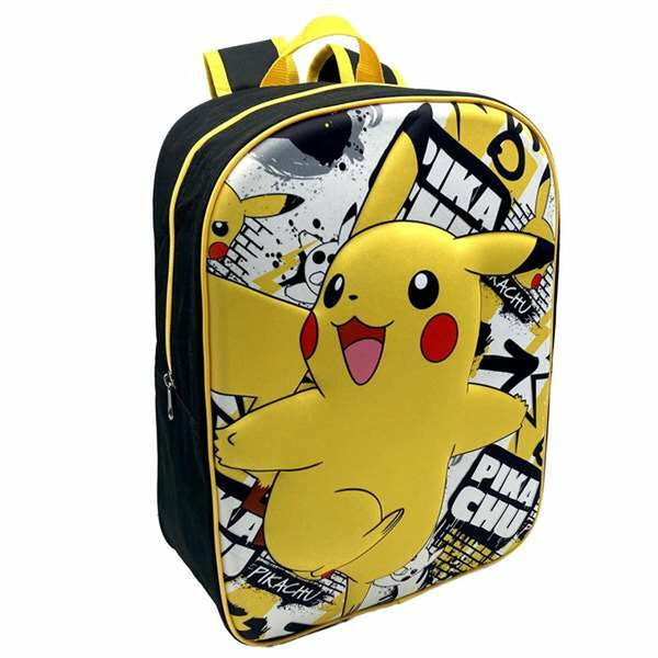 Skolryggsäck 3D Pokémon Pikachu 40 x 30 x 15 cm-Kontor och Kontorsmaterial, Skol- och utbildningsmaterial-Pokémon-peaceofhome.se