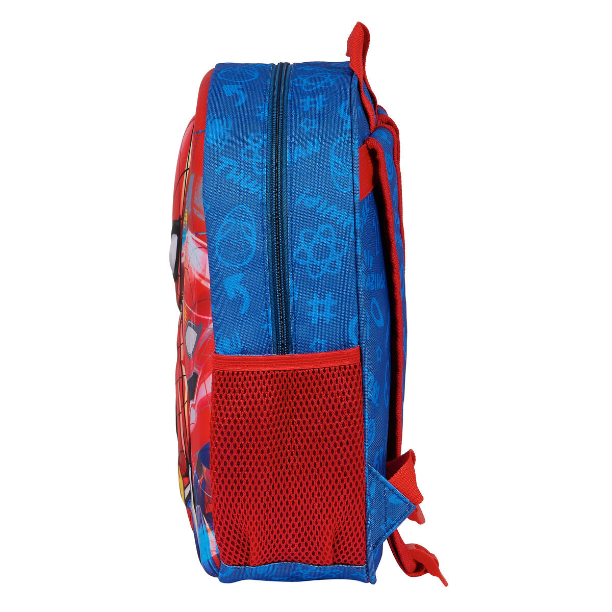 Skolryggsäck 3D Spider-Man Röd Marinblå 27 x 33 x 10 cm-Kontor och Kontorsmaterial, Skol- och utbildningsmaterial-Spider-Man-peaceofhome.se