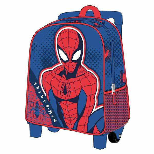 Skolryggsäck 3D med hjul Spider-Man-Kontor och Kontorsmaterial, Skol- och utbildningsmaterial-Spider-Man-peaceofhome.se