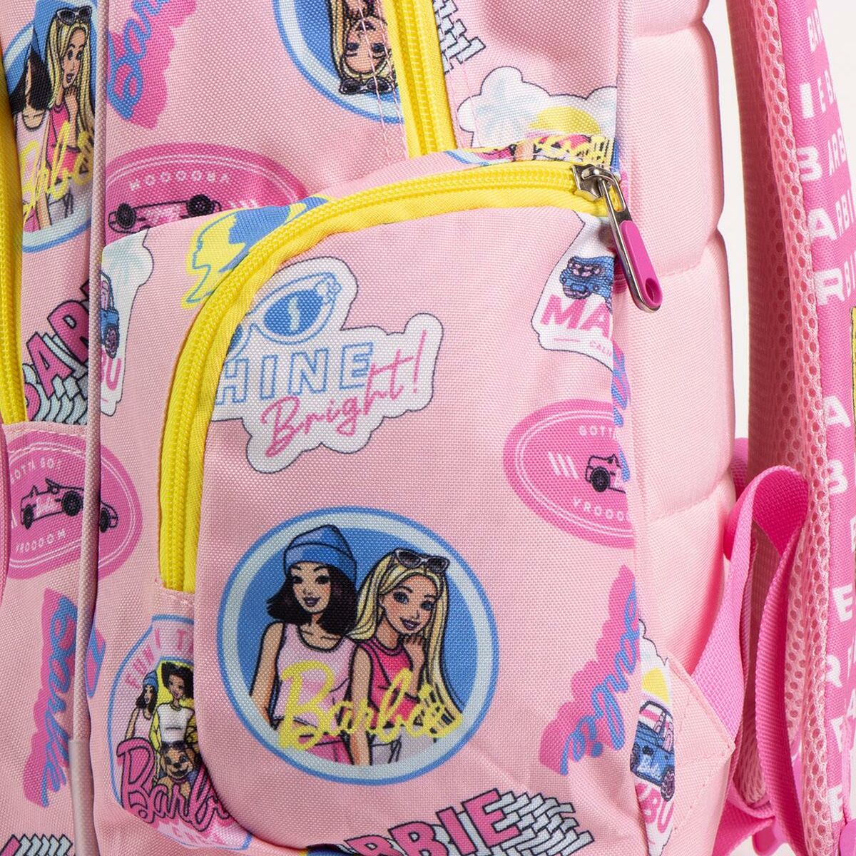 Skolryggsäck Barbie Fuchsia 34 x 5,5 x 44 cm-Kontor och Kontorsmaterial, Skol- och utbildningsmaterial-Barbie-peaceofhome.se