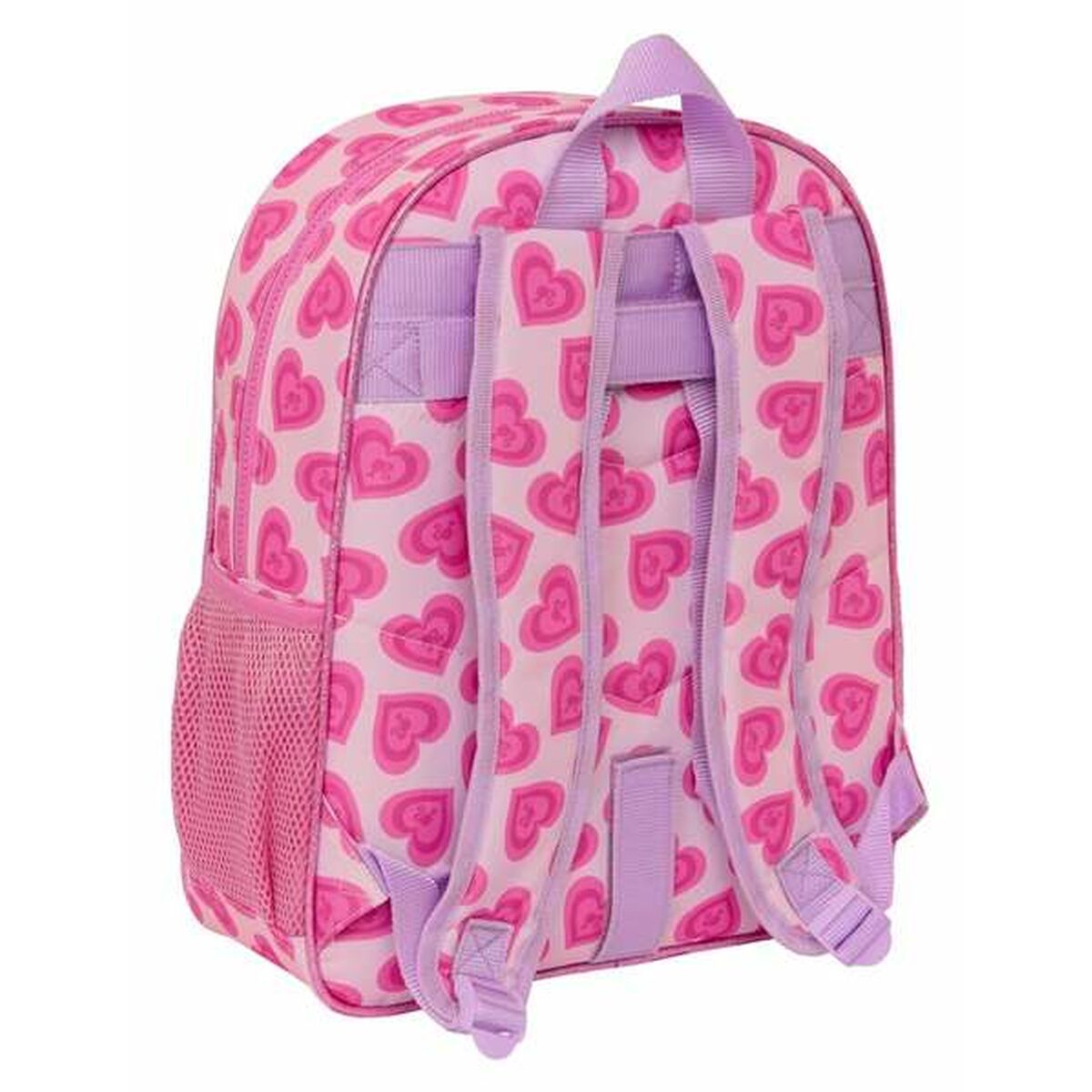 Skolryggsäck Barbie Love Rosa 32 x 38 x 12 cm-Kontor och Kontorsmaterial, Skol- och utbildningsmaterial-Barbie-peaceofhome.se