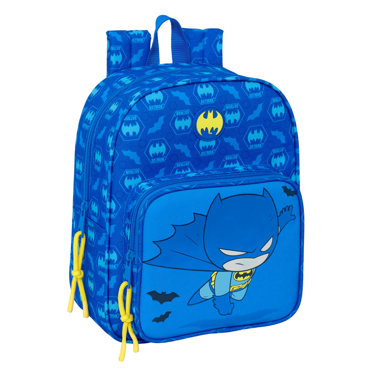 Skolryggsäck Batman Blå 22 x 27 x 10 cm-Kontor och Kontorsmaterial, Skol- och utbildningsmaterial-Batman-peaceofhome.se