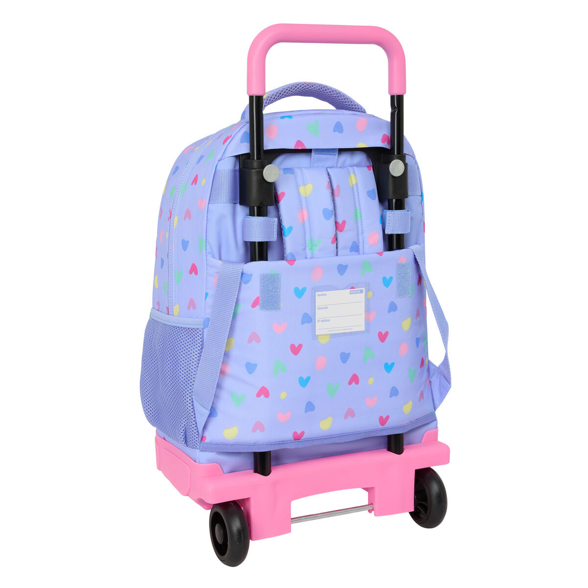 Skolryggsäck Benetton Lila Lila 33 x 45 x 22 cm-Kontor och Kontorsmaterial, Skol- och utbildningsmaterial-Benetton-peaceofhome.se