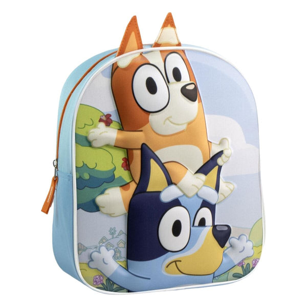 Skolryggsäck Bluey Blå 22 x 27 x 10 cm-Kontor och Kontorsmaterial, Skol- och utbildningsmaterial-Bluey-peaceofhome.se