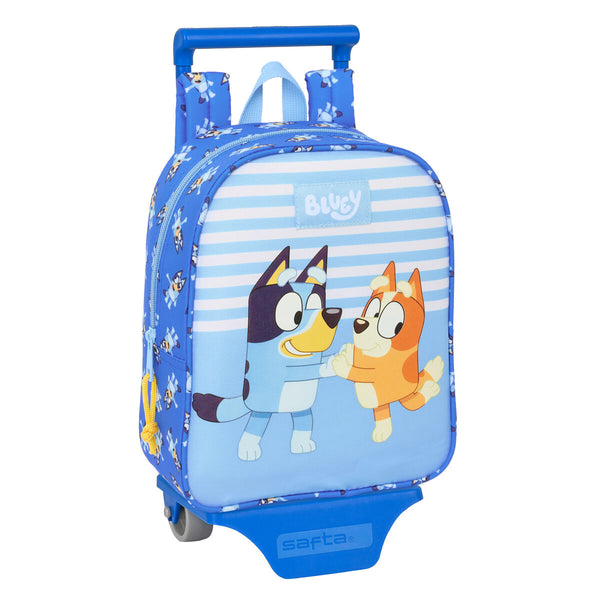 Skolryggsäck Bluey Let's play Blå 22 x 27 x 10 cm-Kontor och Kontorsmaterial, Skol- och utbildningsmaterial-Bluey-peaceofhome.se