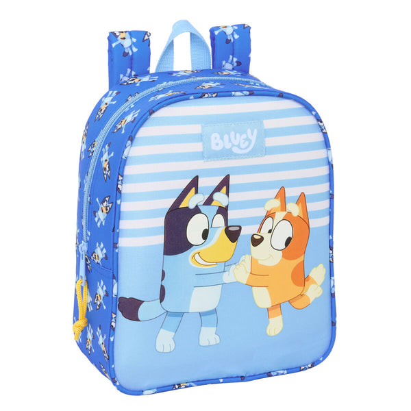 Skolryggsäck Bluey Let's play Blå 22 x 27 x 10 cm-Kontor och Kontorsmaterial, Skol- och utbildningsmaterial-Bluey-peaceofhome.se
