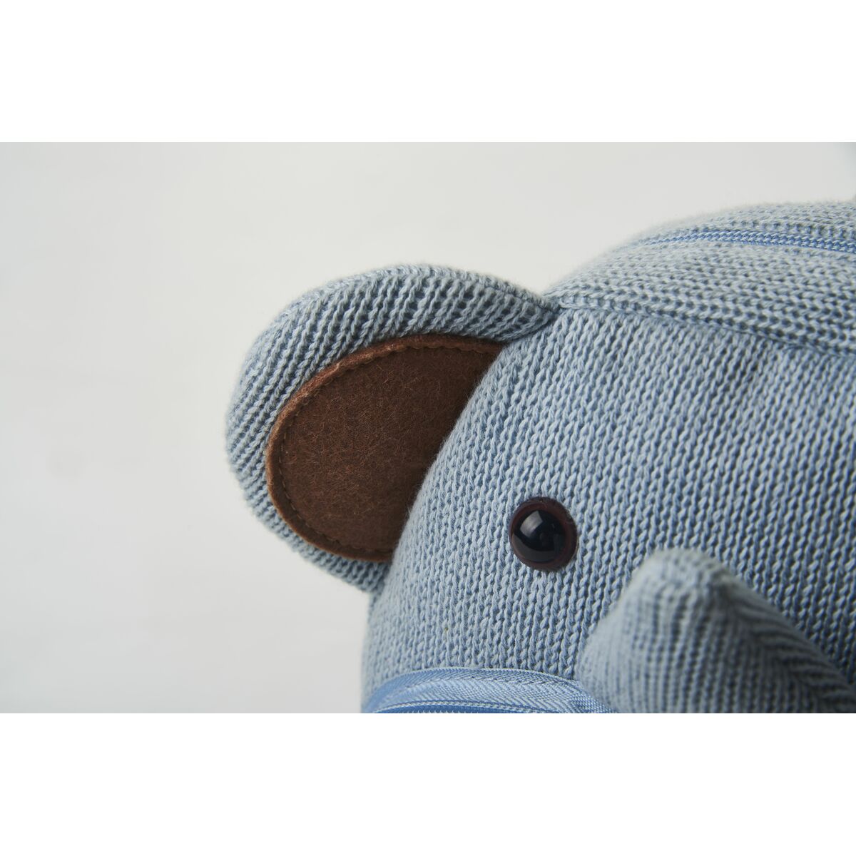 Skolryggsäck Crochetts Blå 22 x 26 x 8 cm Noshörning
