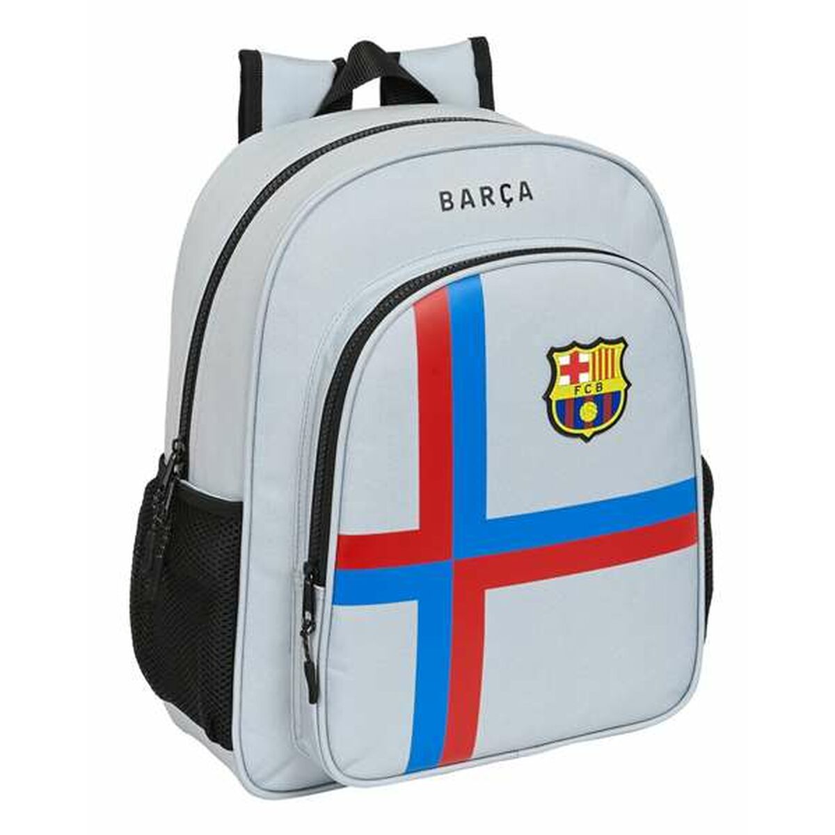 Skolryggsäck F.C. Barcelona 22/23 Grå 32 x 38 x 12 cm-Kontor och Kontorsmaterial, Skol- och utbildningsmaterial-F.C. Barcelona-peaceofhome.se