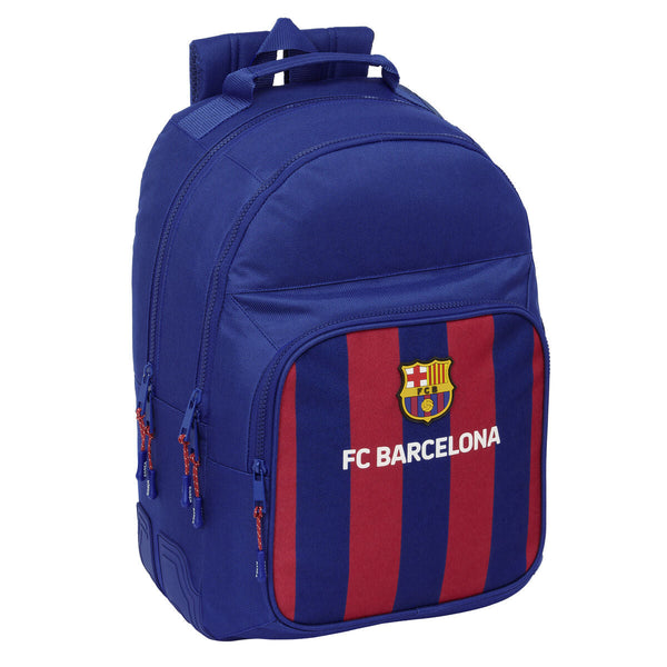 Skolryggsäck F.C. Barcelona 24/25 Rödbrun Marinblå 32 x 42 x 15 cm-Kontor och Kontorsmaterial, Skol- och utbildningsmaterial-F.C. Barcelona-peaceofhome.se