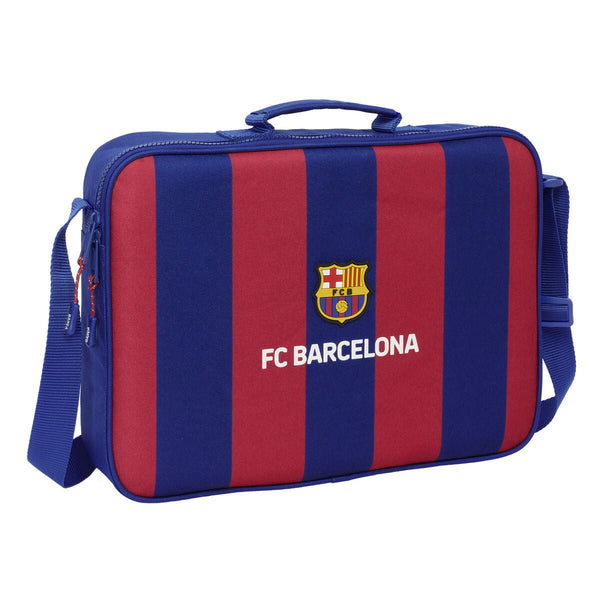 Skolryggsäck F.C. Barcelona 24/25 Rödbrun Marinblå 38 x 28 x 6 cm Plånbok-Kontor och Kontorsmaterial, Skol- och utbildningsmaterial-F.C. Barcelona-peaceofhome.se