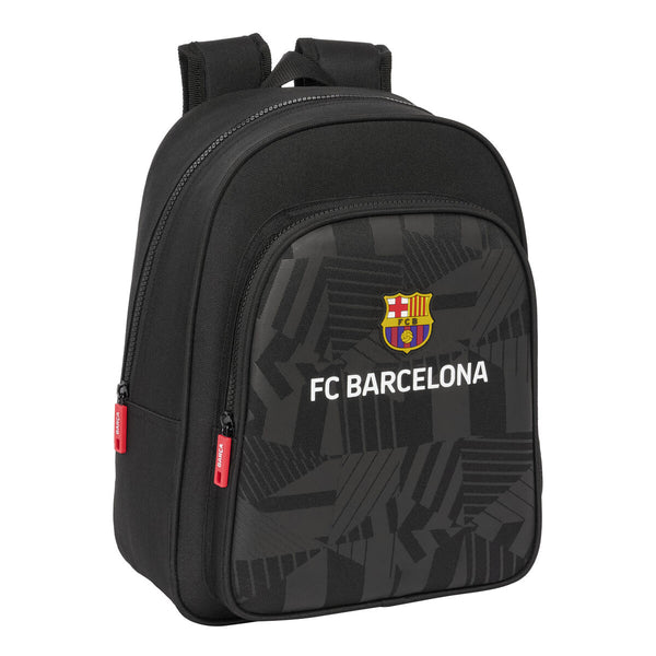 Skolryggsäck F.C. Barcelona Black Svart 27 x 33 x 10 cm-Kontor och Kontorsmaterial, Skol- och utbildningsmaterial-F.C. Barcelona-peaceofhome.se