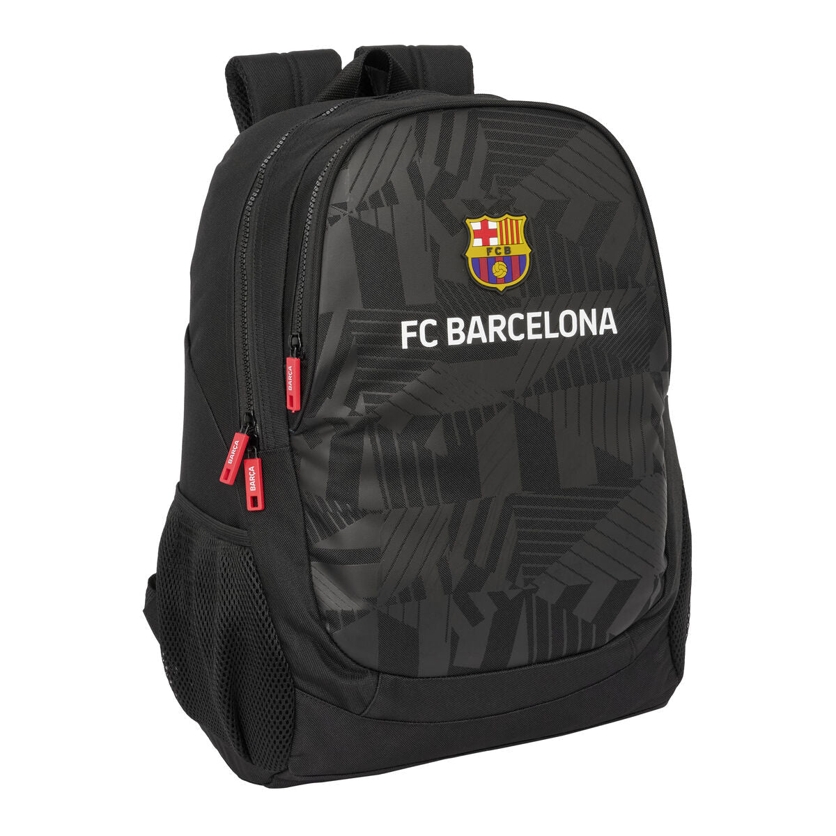 Skolryggsäck F.C. Barcelona Black Svart 32 x 44 x 16 cm-Kontor och Kontorsmaterial, Skol- och utbildningsmaterial-F.C. Barcelona-peaceofhome.se