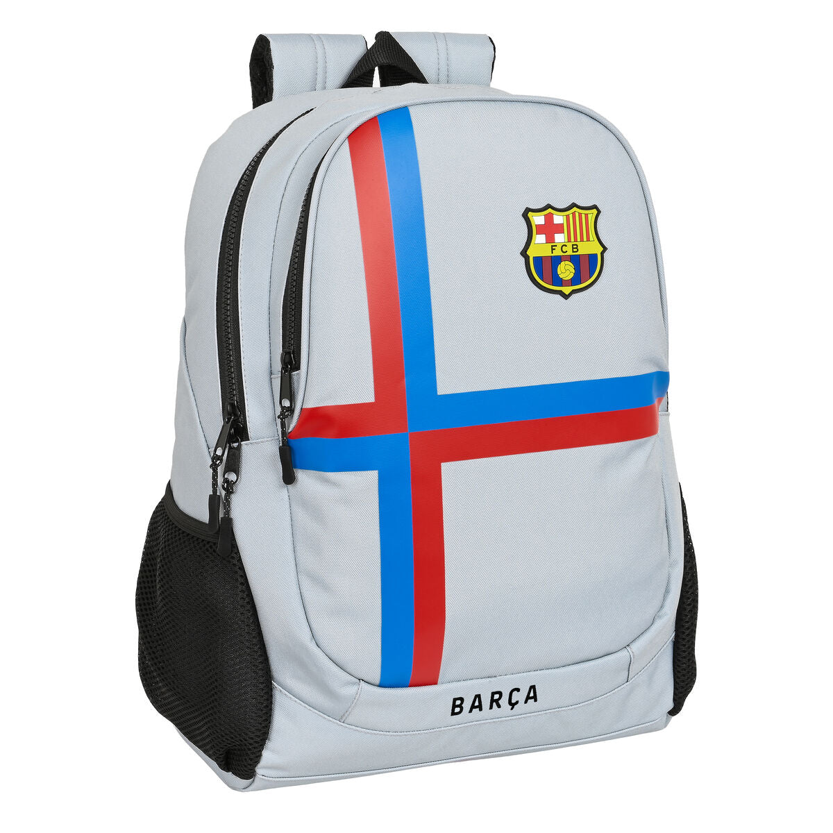 Skolryggsäck F.C. Barcelona Grå (32 x 44 x 16 cm)-Kontor och Kontorsmaterial, Skol- och utbildningsmaterial-F.C. Barcelona-peaceofhome.se