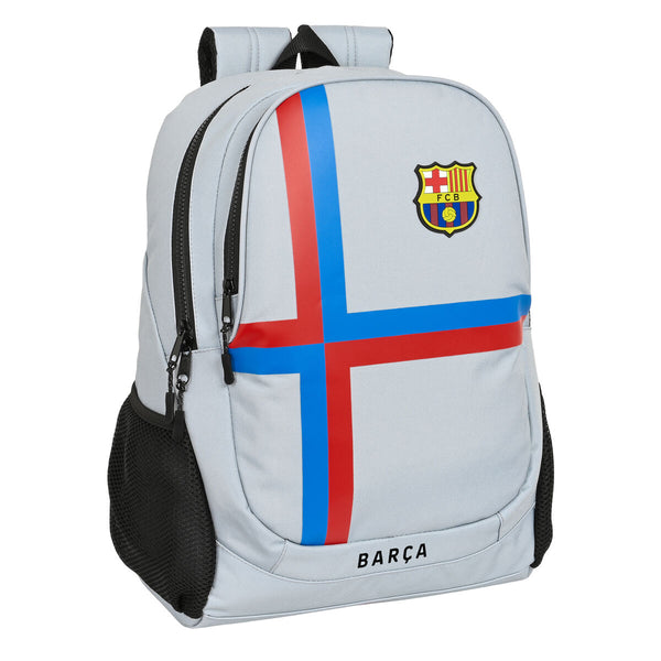 Skolryggsäck F.C. Barcelona Grå (32 x 44 x 16 cm)-Kontor och Kontorsmaterial, Skol- och utbildningsmaterial-F.C. Barcelona-peaceofhome.se