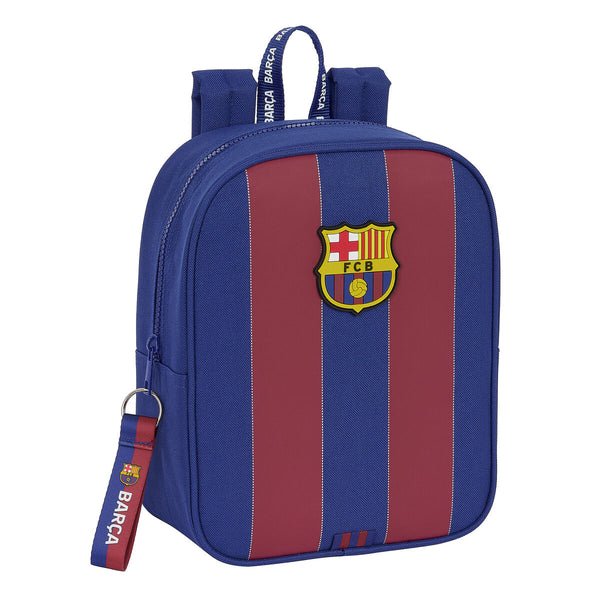 Skolryggsäck F.C. Barcelona Röd Marinblå 22 x 27 x 10 cm-Kontor och Kontorsmaterial, Skol- och utbildningsmaterial-F.C. Barcelona-peaceofhome.se