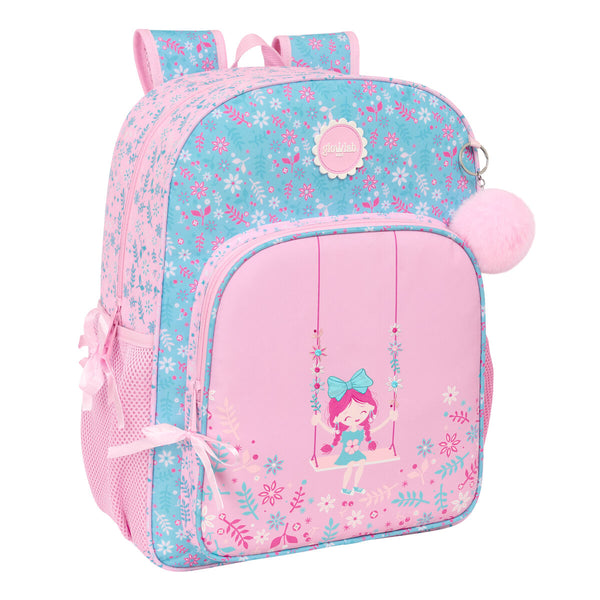 Skolryggsäck Glow Lab Swing Multicolour 33 x 42 x 14 cm-Kontor och Kontorsmaterial, Skol- och utbildningsmaterial-Glow Lab-peaceofhome.se