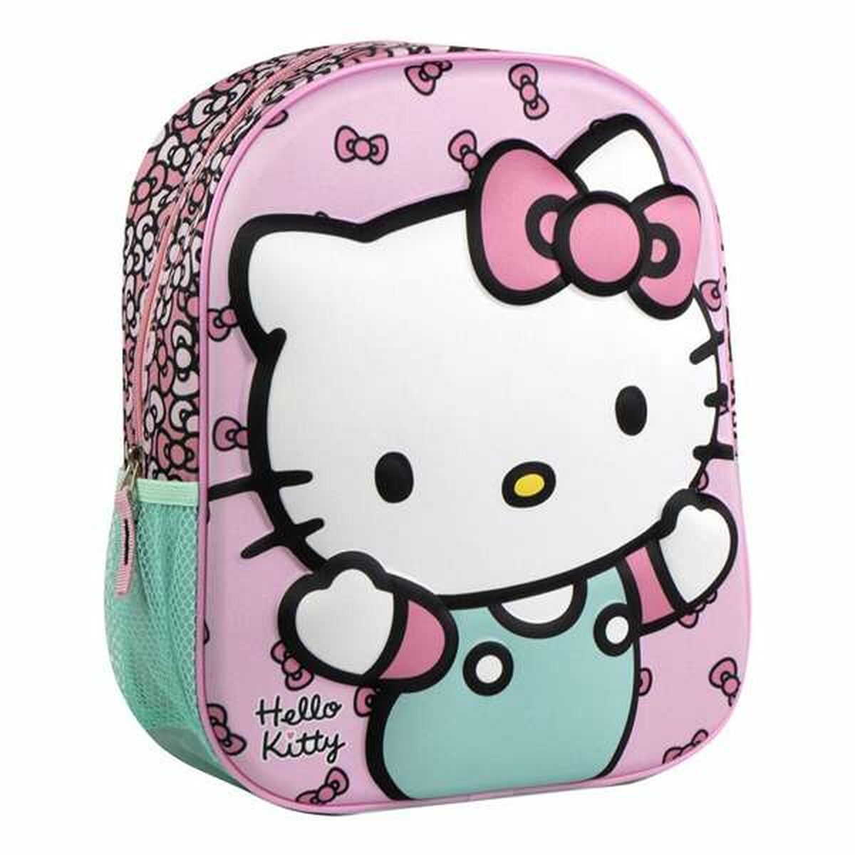 Skolryggsäck Hello Kitty Rosa 25,0 x 31,0 x 10,0 cm-Kontor och Kontorsmaterial, Skol- och utbildningsmaterial-Hello Kitty-peaceofhome.se
