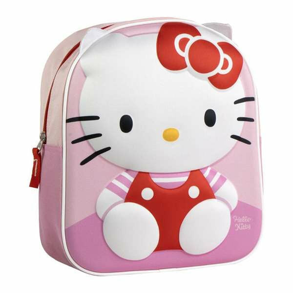 Skolryggsäck Hello Kitty Rosa-Kontor och Kontorsmaterial, Skol- och utbildningsmaterial-Hello Kitty-peaceofhome.se
