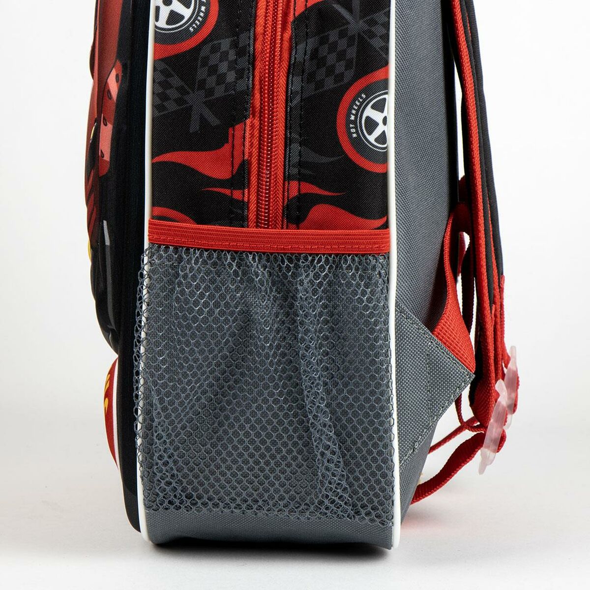 Skolryggsäck Hot Wheels Grå 25,0 x 31,0 x 10,0 cm-Kontor och Kontorsmaterial, Skol- och utbildningsmaterial-Hot Wheels-peaceofhome.se