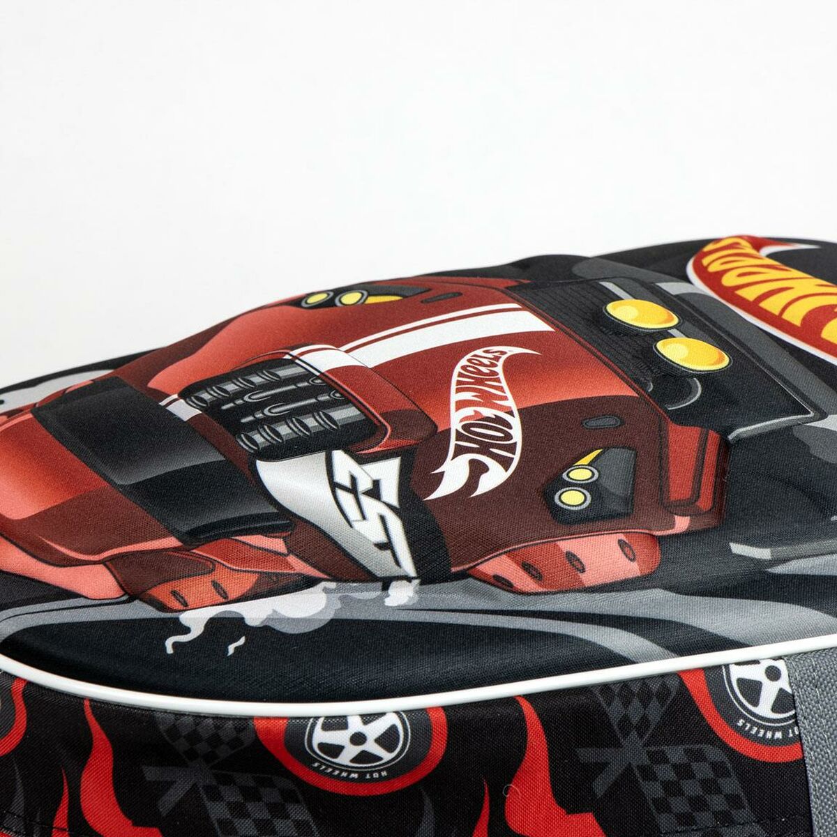 Skolryggsäck Hot Wheels Grå 25,0 x 31,0 x 10,0 cm-Kontor och Kontorsmaterial, Skol- och utbildningsmaterial-Hot Wheels-peaceofhome.se