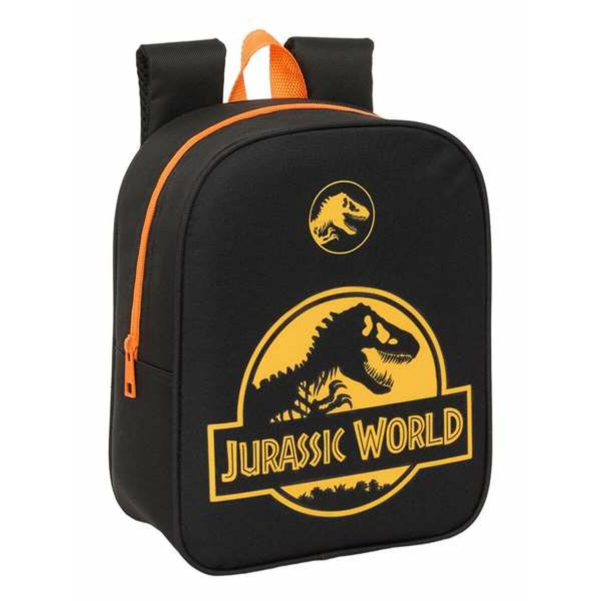 Skolryggsäck Jurassic World Svart 22 x 27 x 10 cm-Kontor och Kontorsmaterial, Skol- och utbildningsmaterial-Jurassic World-peaceofhome.se