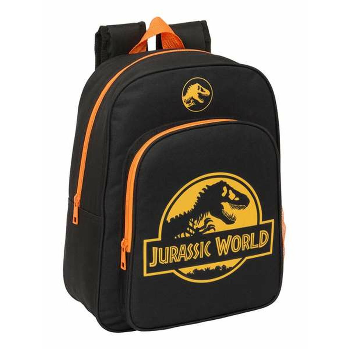 Skolryggsäck Jurassic World Svart 26 x 34 x 11 cm-Kontor och Kontorsmaterial, Skol- och utbildningsmaterial-Jurassic World-peaceofhome.se