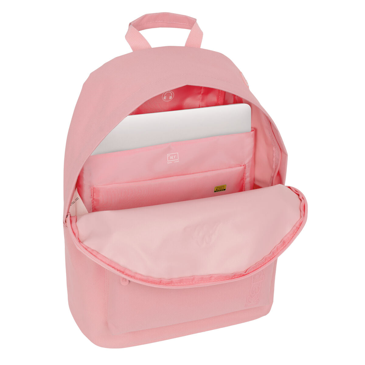 Skolryggsäck Kappa kappa basics Rosa 31 x 41 x 16 cm-Kontor och Kontorsmaterial, Skol- och utbildningsmaterial-Kappa-peaceofhome.se