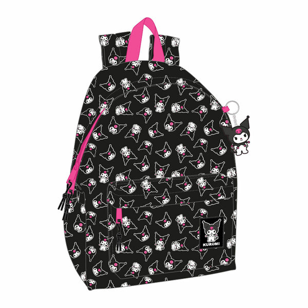 Skolryggsäck Kuromi 31 x 43 x 13 cm-Kontor och Kontorsmaterial, Skol- och utbildningsmaterial-Kuromi-peaceofhome.se
