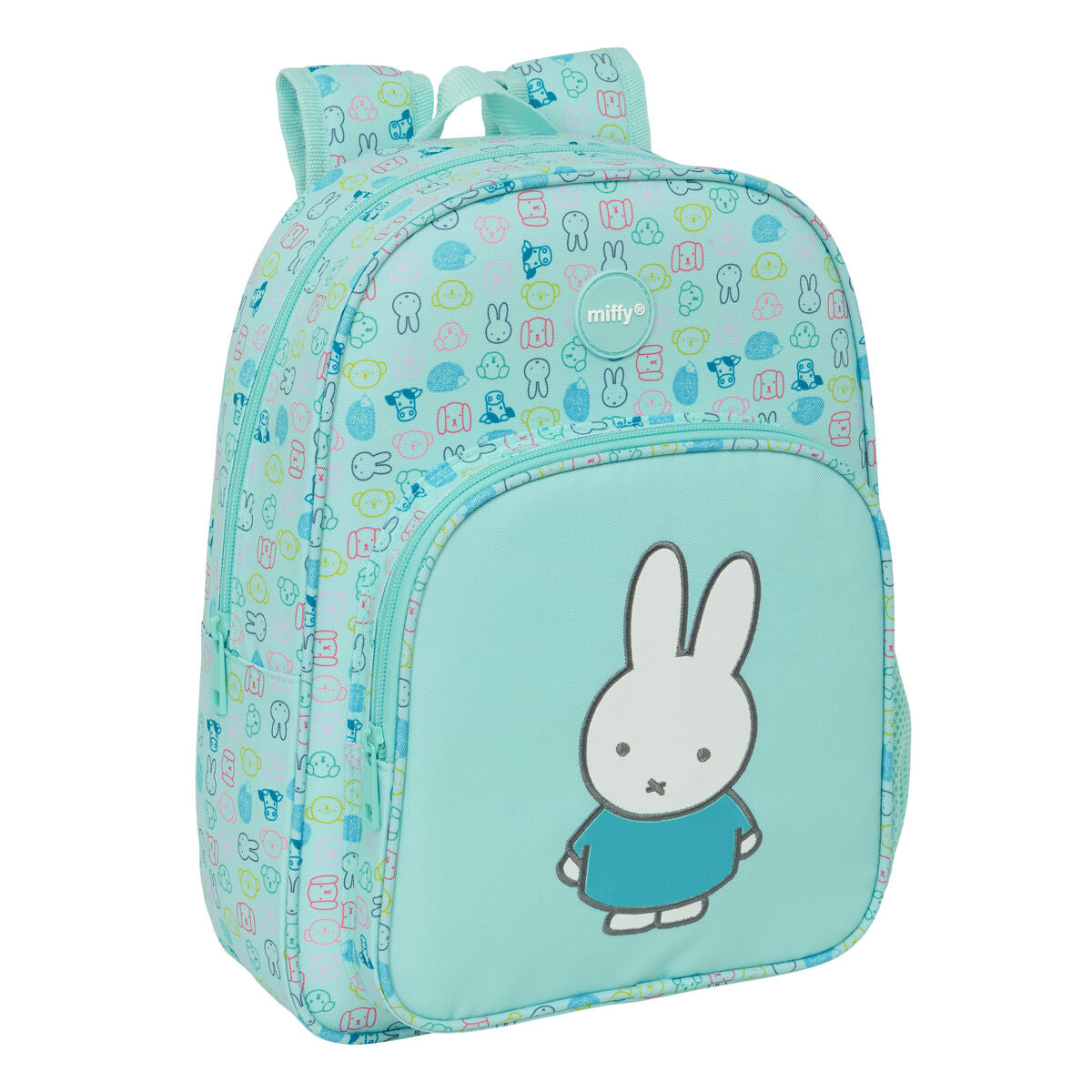 Skolryggsäck Miffy Friends Blå 26 x 34 x 11 cm-Kontor och Kontorsmaterial, Skol- och utbildningsmaterial-Miffy-peaceofhome.se