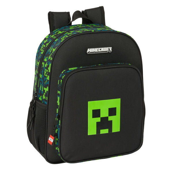 Skolryggsäck Minecraft Tnt Multicolour 32 x 38 x 12 cm-Kontor och Kontorsmaterial, Skol- och utbildningsmaterial-Minecraft-peaceofhome.se