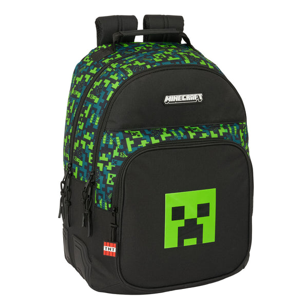 Skolryggsäck Minecraft Tnt Multicolour 32 x 42 x 15 cm-Kontor och Kontorsmaterial, Skol- och utbildningsmaterial-Minecraft-peaceofhome.se