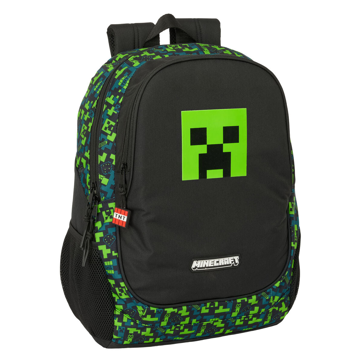 Skolryggsäck Minecraft Tnt Multicolour 32 x 44 x 16 cm-Kontor och Kontorsmaterial, Skol- och utbildningsmaterial-Minecraft-peaceofhome.se