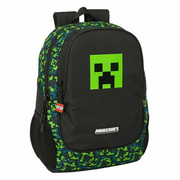 Skolryggsäck Minecraft Tnt Multicolour 32 x 44 x 16 cm-Kontor och Kontorsmaterial, Skol- och utbildningsmaterial-Minecraft-peaceofhome.se