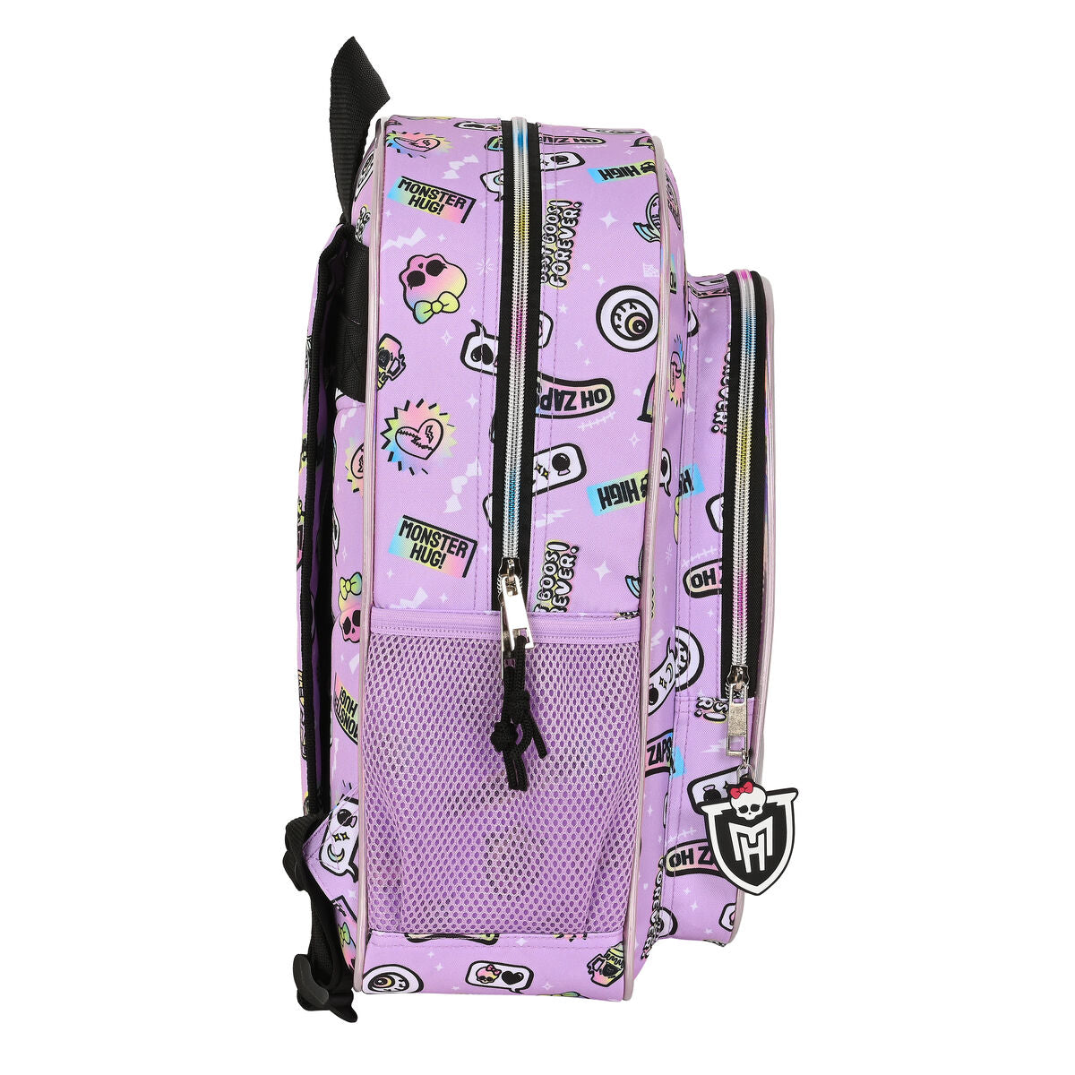 Skolryggsäck Monster High Best boos Lila 32 X 38 X 12 cm-Kontor och Kontorsmaterial, Skol- och utbildningsmaterial-Monster High-peaceofhome.se