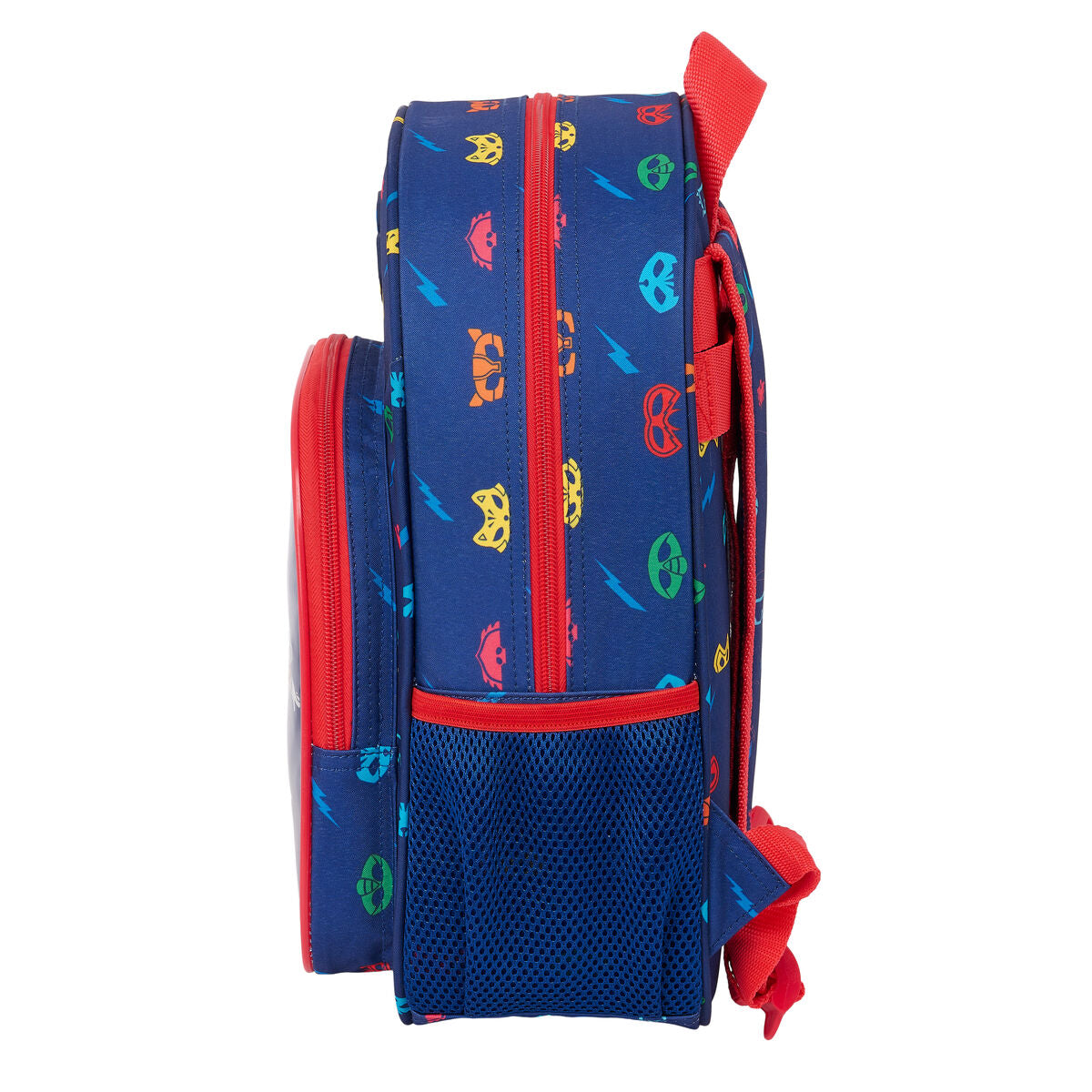 Skolryggsäck PJ Masks Ready Marinblå 26 x 34 x 11 cm-Kontor och Kontorsmaterial, Skol- och utbildningsmaterial-PJ Masks-peaceofhome.se